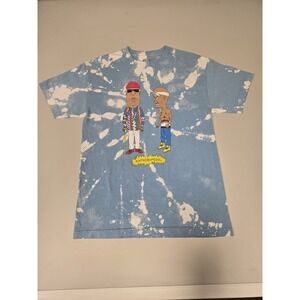 Ain't Nobody Cool Tupac and Biggie T-Shirt Blue Size M